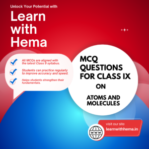 ATOMS AND MOLECULES - Part 1