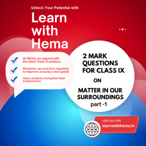 MATTER IN OUR SURROUNDINGS part 1