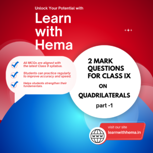 Quadrilaterals Part 1